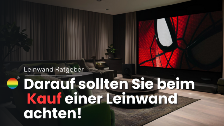 Darauf solltest du beim Kauf einer Beamer Leinwand achten, Kaufhilfe Beamer Leinwand