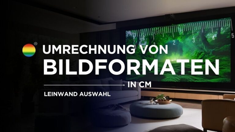 Umrechnungsformeln für verschiedene Bildformate