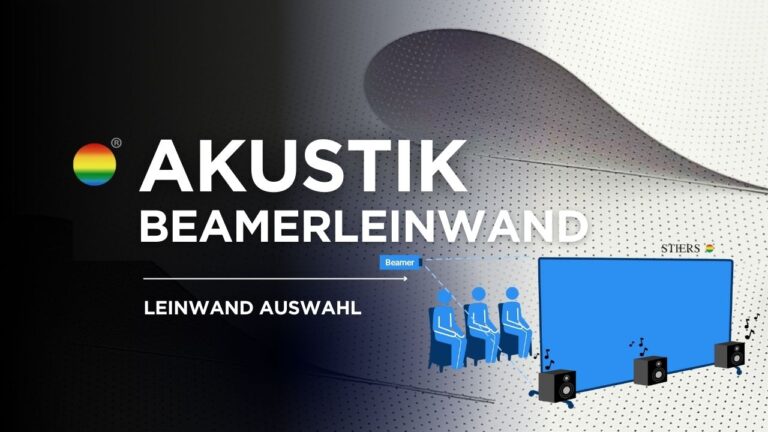 Akustik Beamerleinwand