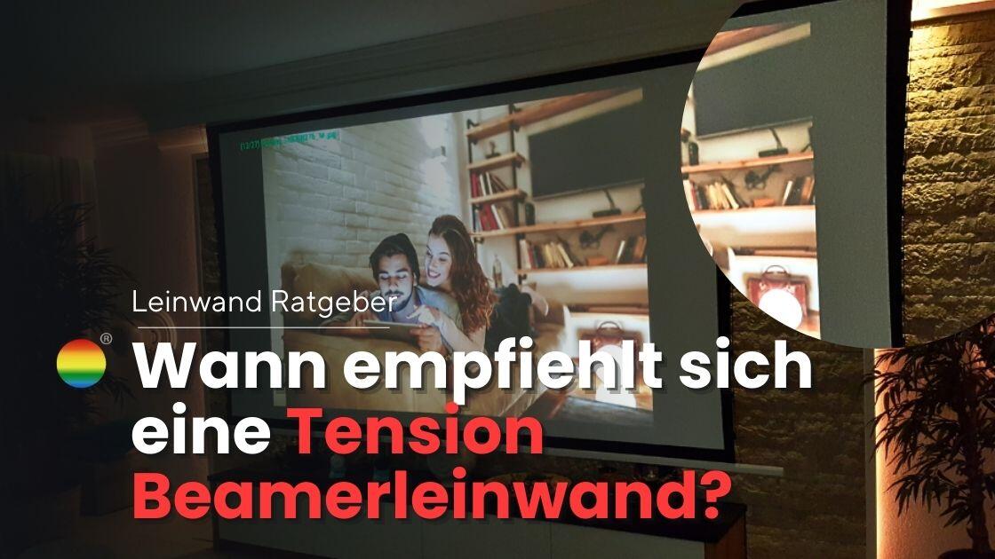 Beamerleinwand mit Tension, Tab Tension Leinwand