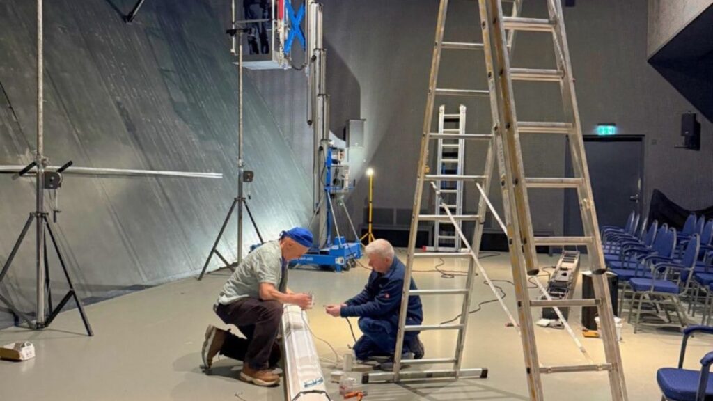 7-Meter-Großmotorleinwand im Müritzeum