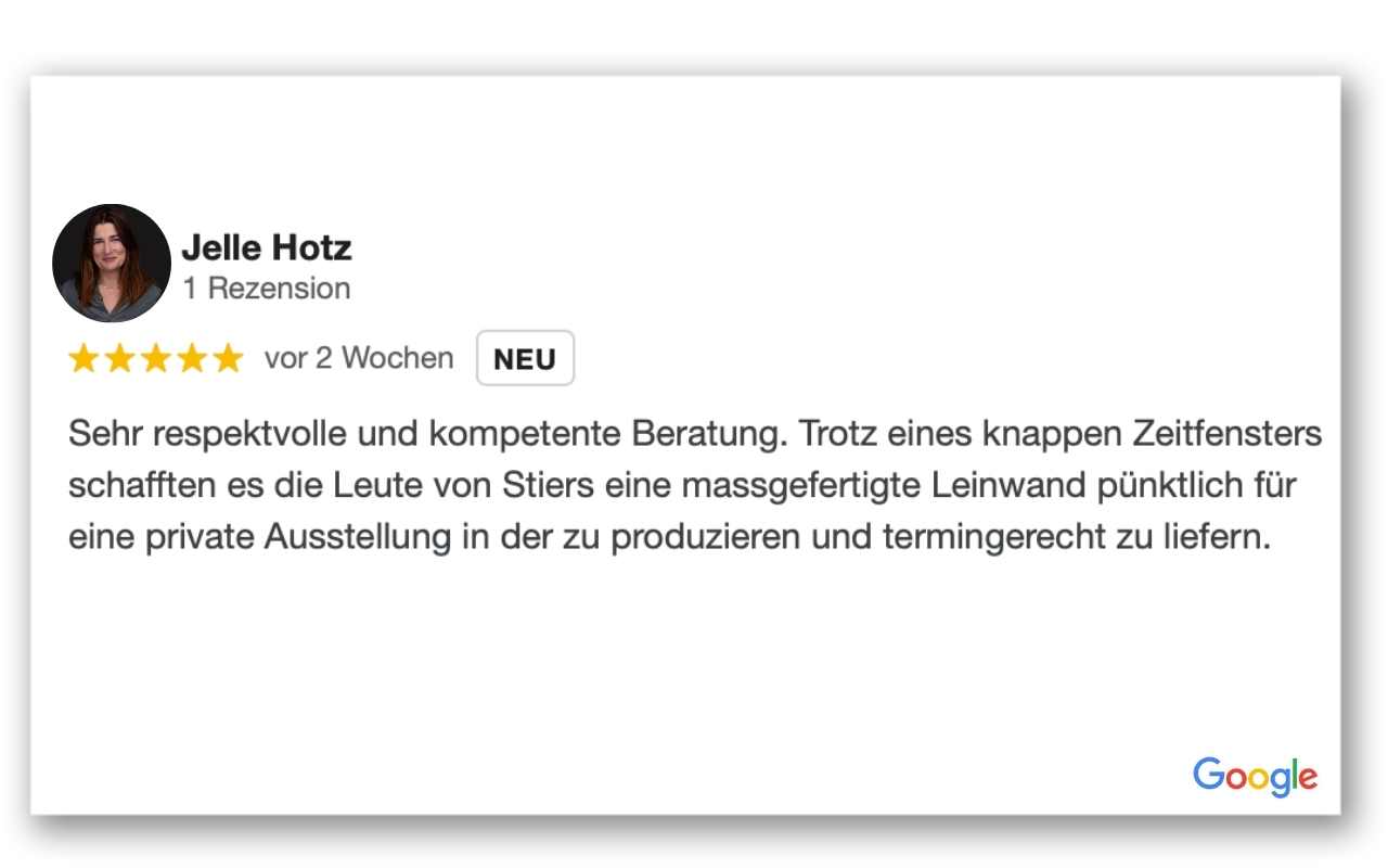 Erfahrungen Stiers GmbH