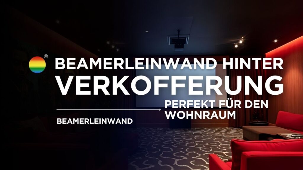 Beamerleinwand hinter Verkofferung: Die perfekte Integration in den Wohnraum
