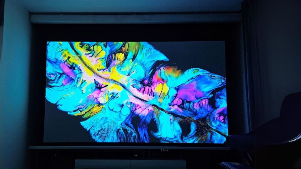 135 Zoll Leinwand – Die perfekte Größe für echtes Heimkino - Stiers