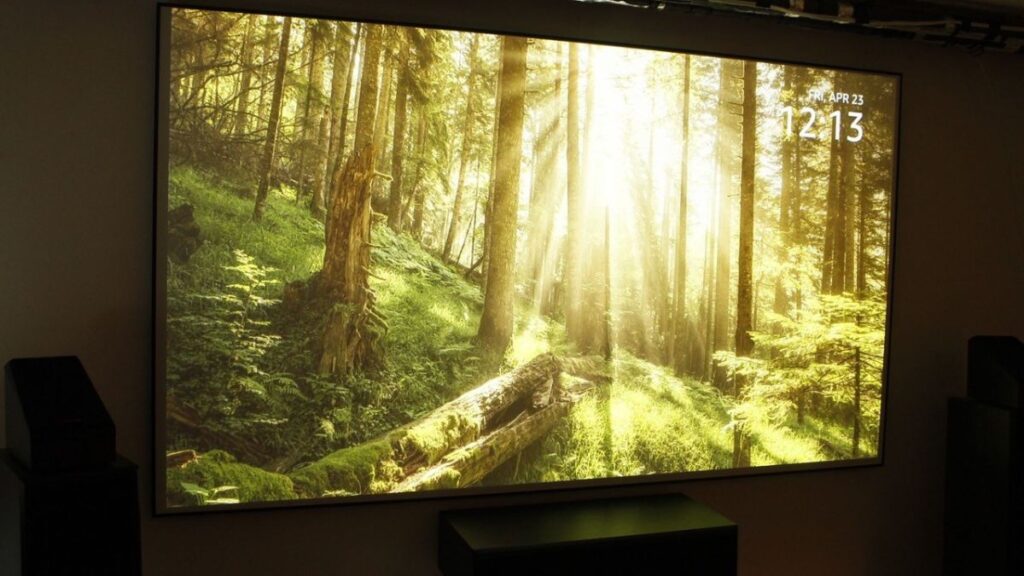150 Zoll Leinwand – maximale Bildgröße für echtes Kinoerlebnis - Stiers
