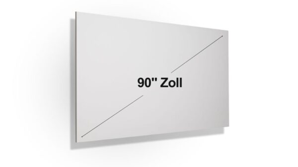 Tension Leinwand mit 200 × 112 cm (90 Zoll) für Heimkino oder Präsentationen